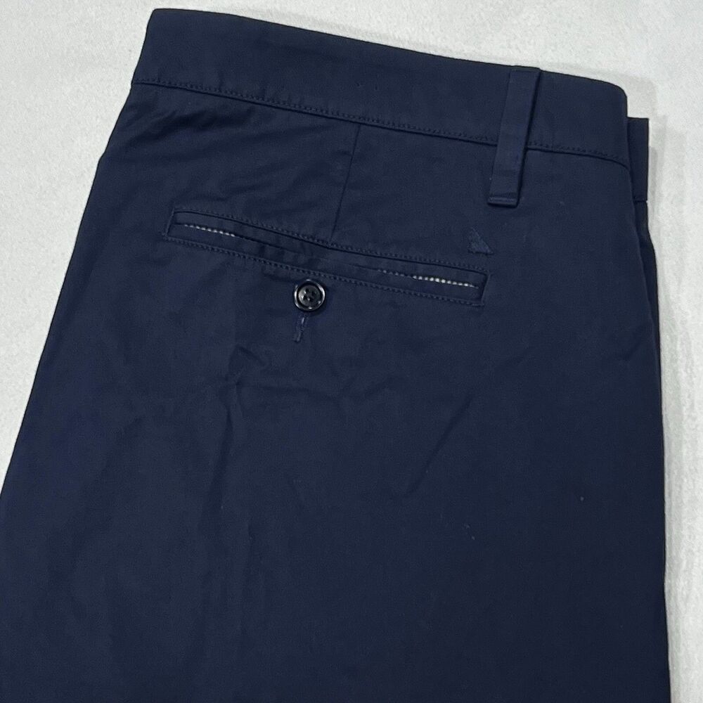 UNTUCKit Relaxed Fit Men Cotton Navy Blue Casual Chino Khaki Pants Size 38X31